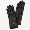 Lancaster - Gants cuir motif léopard taille 8